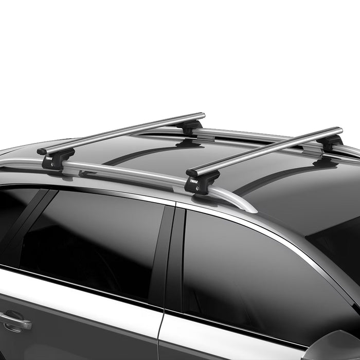 Thule SmartRack XT Roof Bars Aluminum fits Mitsubishi Chariot 1992-1996 5 doors with Raised Rails - Thule - My Roof Bars
