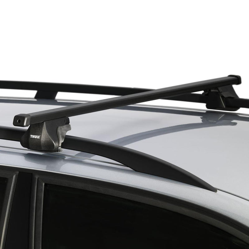 Thule SmartRack XT Roof Bars Black fits Suzuki SX4 2006-2013 5 doors with Raised Rails - Thule - My Roof Bars