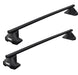 Thule SquareBar Evo Roof Bars Black fits Mitsubishi Triton Double Cab 2005-2015 4 doors with Normal Roof - Thule - My Roof Bars