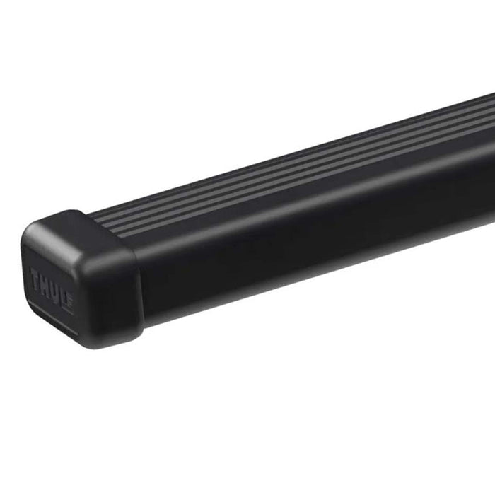 Thule SquareBar Evo Roof Bars Black fits Mitsubishi Endeavor 2006-2011 5 doors with Raised Rails - Thule - My Roof Bars