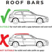 Summit Value Steel Roof Bars fits Volvo 760 1984-1990 Estate 5-dr with Raised Rails - Summit - My Roof Bars