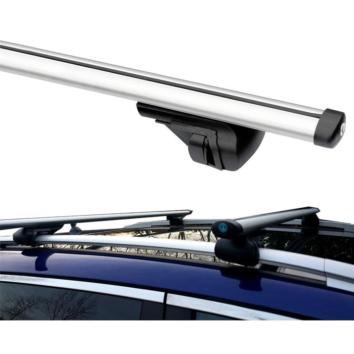 Summit Value Aluminium Roof Bars fits Volkswagen Polo MK3/ 6N 1996-2001 Hatchback 5-dr with Raised Rails - Summit - My Roof Bars