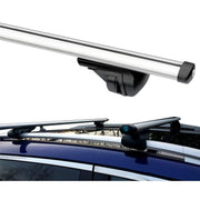 Summit Value Aluminium Roof Bars fits Infiniti QX70 2013-2017 Suv 5-dr with Raised Rails - Summit - My Roof Bars