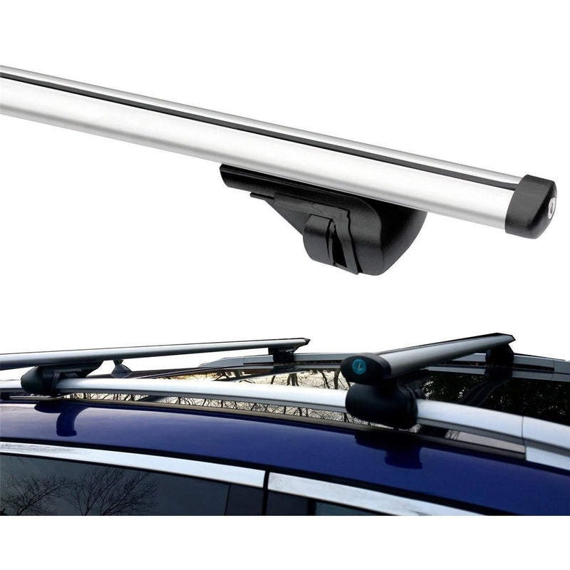 Summit Value Aluminium Roof Bars fits Nissan Navara D23 2016-2022 Double Cab 4-dr with Raised Rails - Summit - My Roof Bars