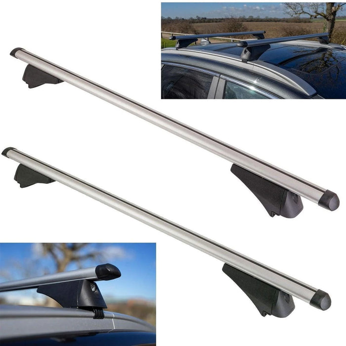 Summit Value Aluminium Roof Bars fits Vauxhall Mokka X 2016-2021 Suv 5-dr with Flush Rails - Summit - My Roof Bars