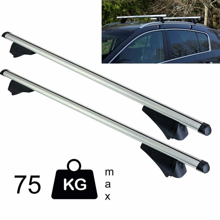 Summit Value Aluminium Roof Bars fits Vauxhall Zafira C 2011-2018 Mpv 5-dr with Flush Rails - Summit - My Roof Bars