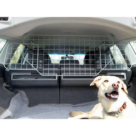 Summit Silver Metal Car Safety Wire Mesh Headrest Dog Guard Adjustable Barrier - Summit - My Roof Bars