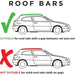 Summit Premium Steel Roof Bars fits Alfa Romeo 156 Crosswagon 2000-2005 Estate 5-dr with Raised Rails - Summit - My Roof Bars
