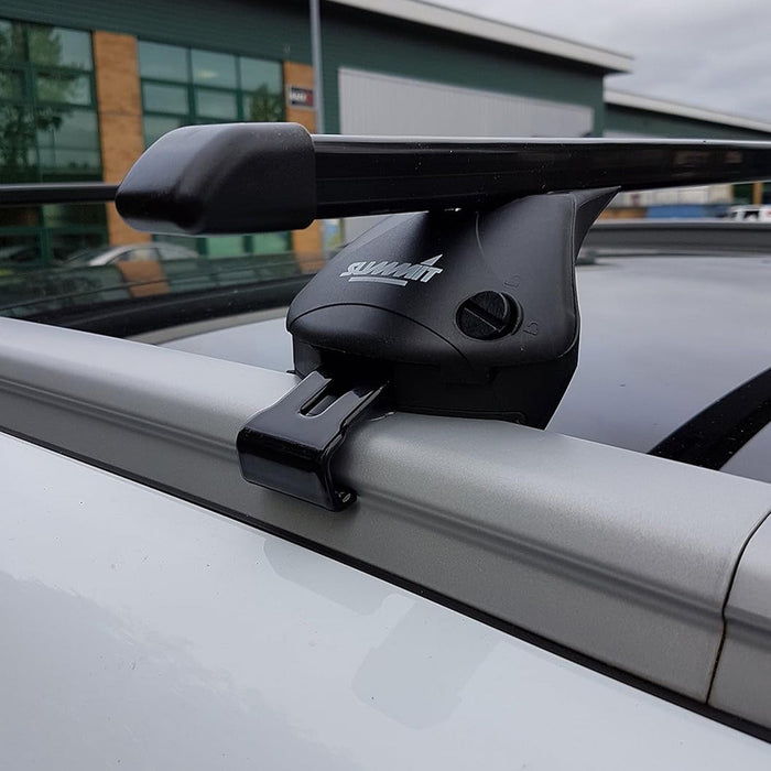 Summit Premium Steel Roof Bars fits Hyundai Santa Fe DM 2013-2018 Suv 5-dr with Flush Rails - Summit - My Roof Bars