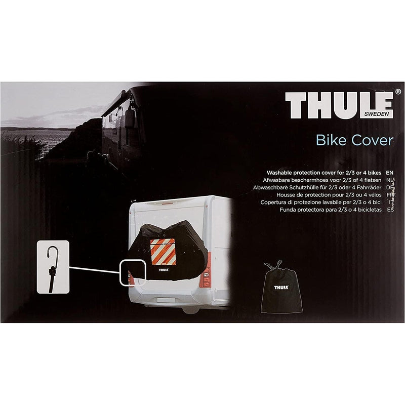 Thule 4 Bike Cover Black Bike Rack Cover 4 Bikes Caravan Motorhome Camper