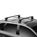 Thule WingBar Evo Roof Bars Black fits Volvo XC60 2008-2017 5 doors with Flush Rails - Thule - My Roof Bars