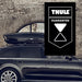 Thule SmartRack XT Roof Bars Black fits Saab 9-5 1999-2012 5 doors with Raised Rails - Thule - My Roof Bars