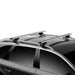 Thule WingBar Evo Roof Bars Aluminum fits Mitsubishi Legnum 1997-2005 5 doors with Raised Rails - Thule - My Roof Bars
