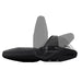 Thule WingBar Evo Roof Bars Aluminum fits Mitsubishi Legnum 1997-2005 5 doors with Raised Rails - Thule - My Roof Bars