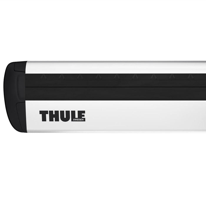 Thule WingBar Evo Roof Bars Aluminum fits Mitsubishi Legnum 1997-2005 5 doors with Raised Rails - Thule - My Roof Bars