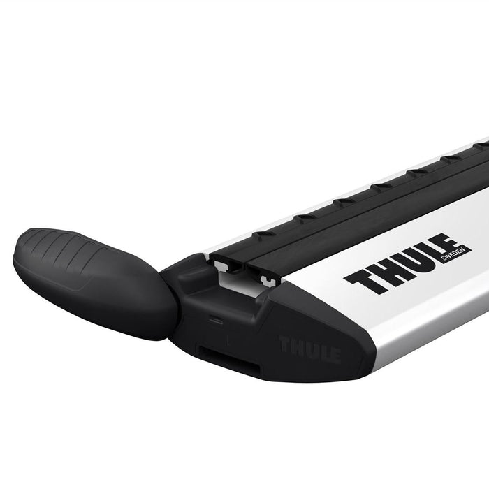 Thule WingBar Evo Roof Bars Aluminum fits Mitsubishi Chariot 1992-1996 5 doors with Raised Rails - Thule - My Roof Bars