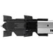 Thule WingBar Edge Roof Bars Aluminum fits Mitsubishi Triton Double Cab 2015-2023 4 doors with Fixed Points - Thule - My Roof Bars