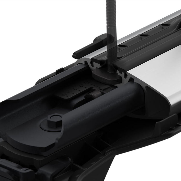 Thule WingBar Edge Roof Bars Aluminum fits Mitsubishi Triton Double Cab 2005-2015 4 doors with Normal Roof - Thule - My Roof Bars
