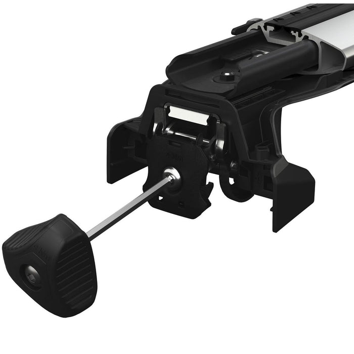 Thule WingBar Edge Roof Bars Aluminum fits Mitsubishi Triton 2024- 4 doors with Flush Rails - Thule - My Roof Bars