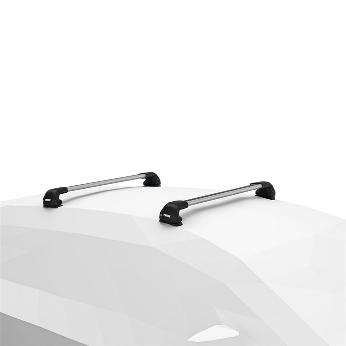 Thule WingBar Edge Roof Bars Aluminum fits Mitsubishi Triton Double Cab 2015-2023 4 doors with Fixed Points - Thule - My Roof Bars