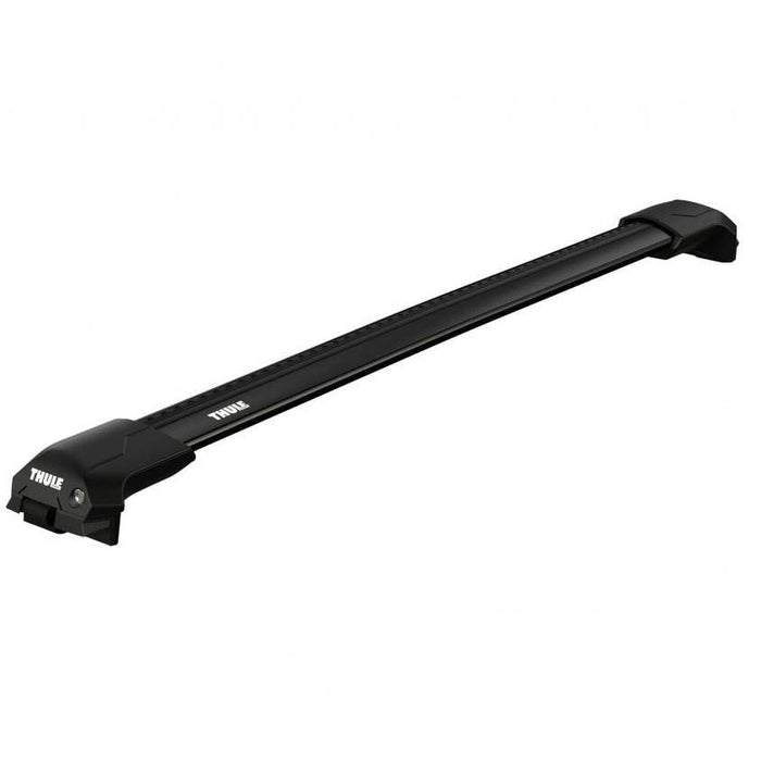Thule WingBar Edge Roof Bars Black fits Mitsubishi Pajero 2005-2006 5 doors with Raised Rails - Thule - My Roof Bars