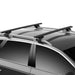 Thule WingBar Edge Roof Bars Black fits Mitsubishi Space Star 1998-2005 5 doors with Raised Rails - Thule - My Roof Bars