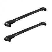 Thule WingBar Edge Roof Bars Black fits Audi A6 Allroad 2006-2011 5 doors with Raised Rails - Thule - My Roof Bars