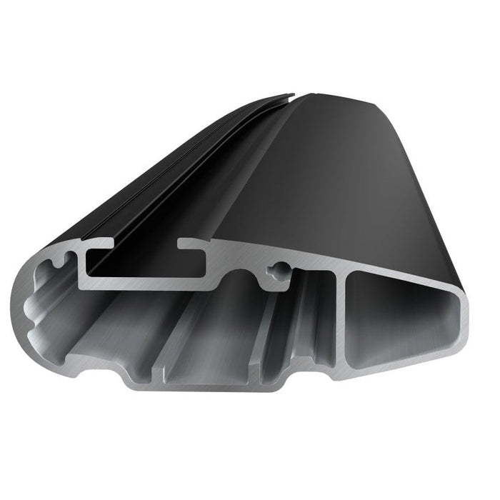 Thule WingBar Edge Roof Bars Black fits Mitsubishi Triton 2024- 4 doors with Flush Rails - Thule - My Roof Bars