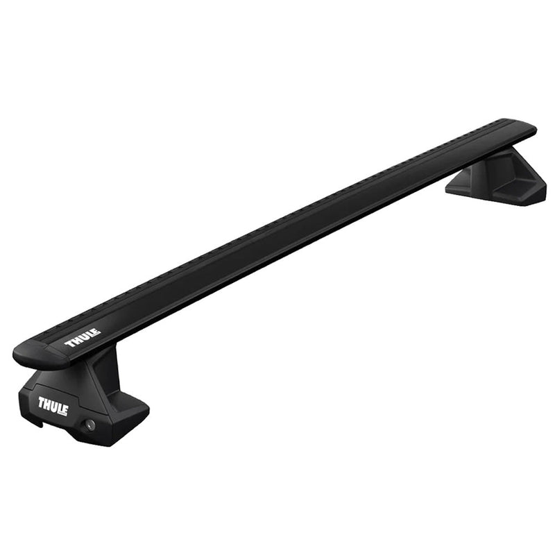 Thule WingBar Evo Roof Bars Black fits Audi Q7 2006-2015 5 doors with Flush Rails - Thule - My Roof Bars