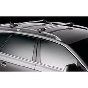 Thule WingBar Edge Roof Bars Aluminum fits Skoda Fabia 2008-2014 5 doors with Raised Rails - Thule - My Roof Bars