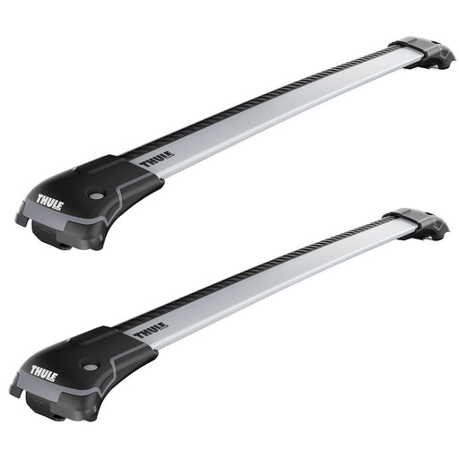 Thule WingBar Edge Roof Bars Aluminum fits Mitsubishi Pajero TR4 2002-2015 5 doors with Raised Rails - Thule - My Roof Bars