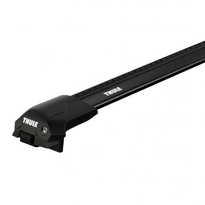 Thule WingBar Edge Roof Bars Black fits Mitsubishi Space Star 1998-2005 5 doors with Raised Rails - Thule - My Roof Bars