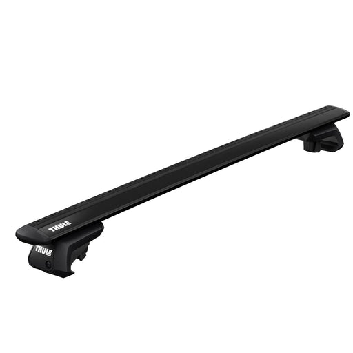Thule WingBar Evo Roof Bars Black fits Volkswagen Cross UP 2013- 5 doors with Raised Rails - Thule - My Roof Bars