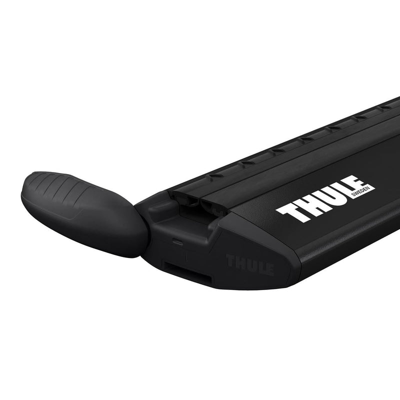 Thule WingBar Evo Roof Bars Black fits Kia Carens 2002-2006 5 doors with Raised Rails - Thule - My Roof Bars