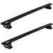 Thule WingBar Evo Roof Bars Black fits Volvo V60 2010-2018 5 doors with Normal Roof - Thule - My Roof Bars