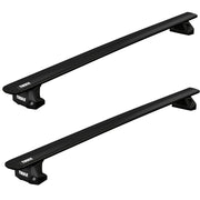 Thule WingBar Evo Roof Bars Black fits Seat León 2013-2020 5 doors with Normal Roof - Thule - My Roof Bars