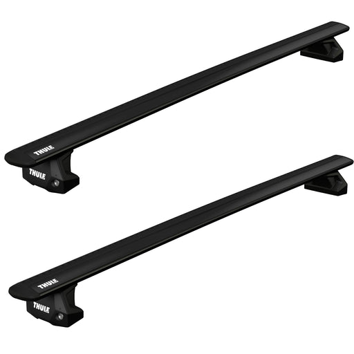 Thule WingBar Evo Roof Bars Black fits Volvo C40 Recharge 2022- 5 doors with Normal Roof - Thule - My Roof Bars