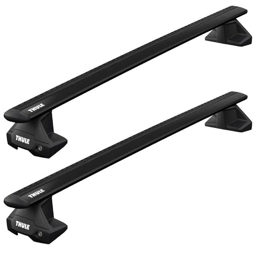 Thule WingBar Evo Roof Bars Black fits Volvo V90 2016- 5 doors with Flush Rails - Thule - My Roof Bars