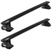 Thule WingBar Evo Roof Bars Black fits Volvo V40 Cross Country 2013-2019 5 doors with Raised Rails and flush rail foot - Thule - My Roof Bars